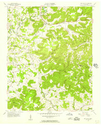 1950s Maps of Board Valley, TN | Pastmaps
